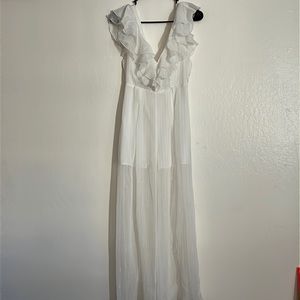 White romper size small